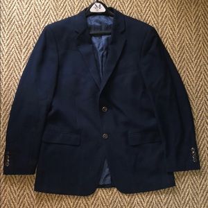 Adolfo Men’s a navy blazer